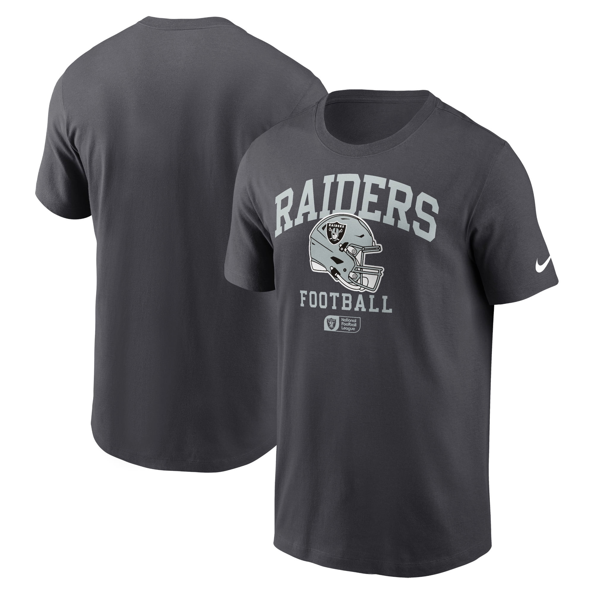 Men 2025 NFL Oakland Raiders Grey T shirts
